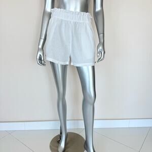 Isaac Mizrahi women linen shorts size S